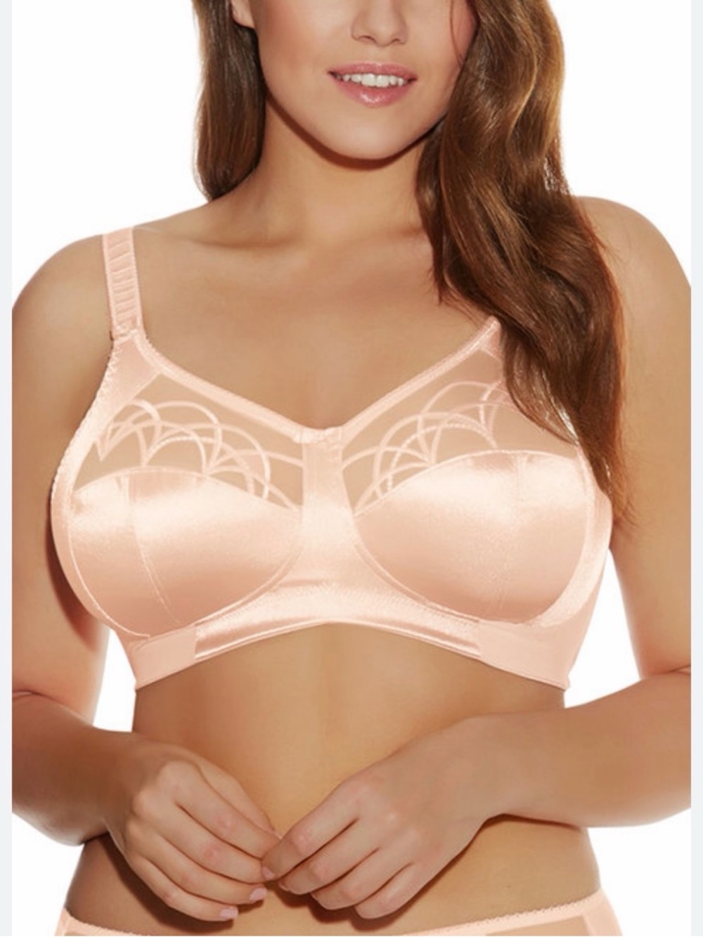 Elomi Cate Satin Soft Cup Wirefree Bra